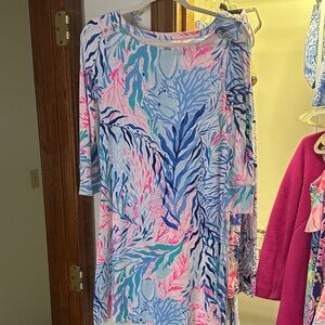 Lilly Pulitzer Multicolor Tropical Print Dress